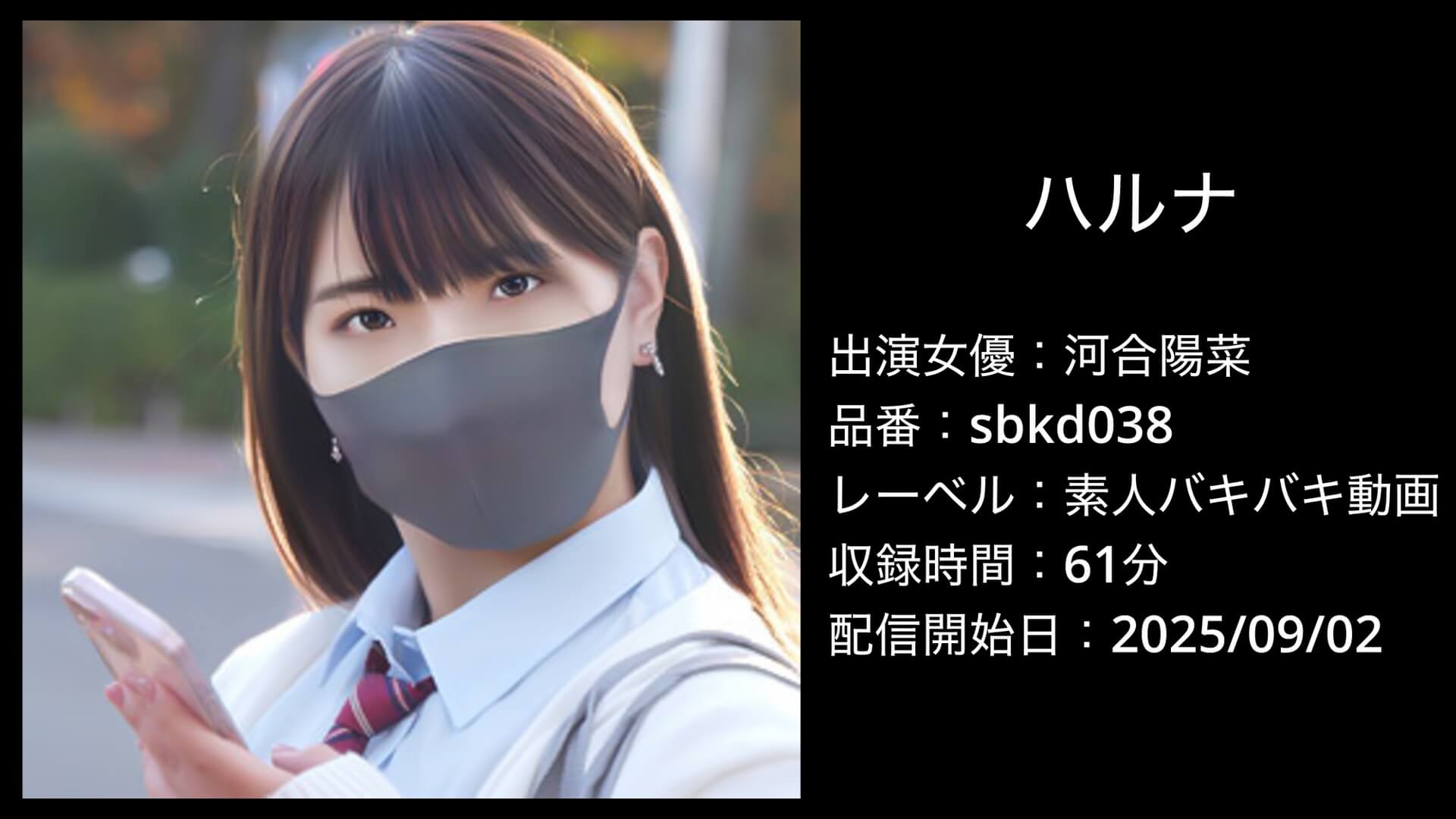 河合陽菜｜sbkd038｜ハルナ