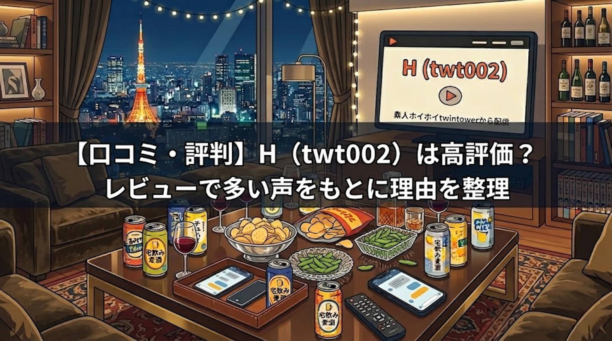 【口コミ・評判】H（twt002）は高評価？レビューで多い声をもとに理由を整理